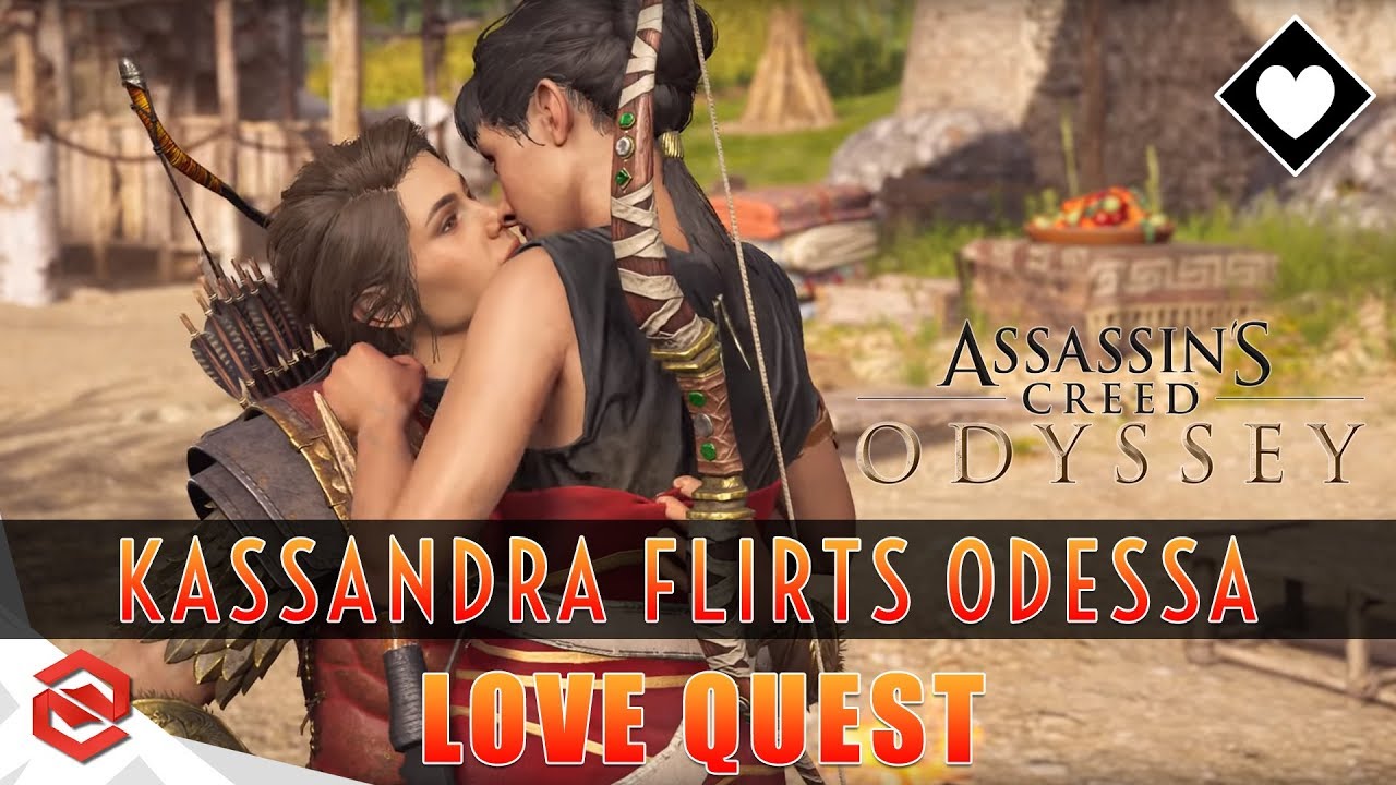 Kassandra Flirts with Odessa: Romantic Quest with Choice [PS4 Pro]