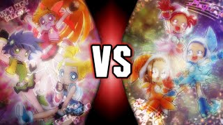 Powerpuff Girls Z Vs Witch Apprentices Ppgz Vs Ojamajo Doremi