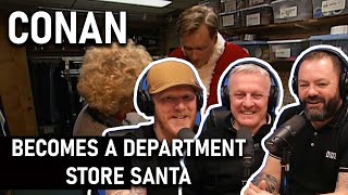 Conan Becomes A Department Store Santa REACTION | OFFICE BLOKES REACT!!