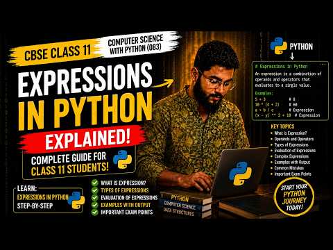 What are Expressions in Python? | Complete Explanation for CBSE Class 11 (083)