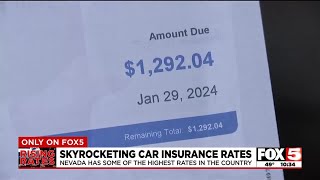 Why Nevadans pay some of the highest car insurance rates in the country