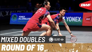 Yonex All England Open 2024 Zhenghuang Chn 1 Vs Christiansenbøje Den R16