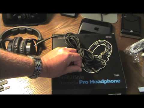 MonoPrice 108323 Hi-Fi DJ Style Over Ear Headphones