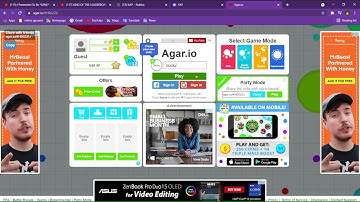 How to play with your friends in Agario.
