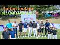 Raffi Ahmad (Sultan Andara) belajar main Golf 🏑 #ransentertainment #raffinagita