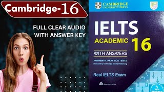 Cambridge 16 Listening Test 04 Clear And Loud  With Answer Keylatest Version