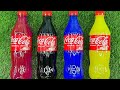 🍭Learn Colors Lollipops. Yummy Rainbow Lollipops ASMR Mentos Rainbow CocaCola Red Green Pink Blue