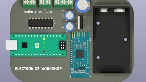 How to Design Own PCB For Bluetooth Control Car Using KICAD