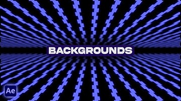 Animated Line Background After Effects Tutorial - No Plugins