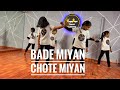 Bade miyan chote miyan dance song  title track dance  akshay kumar tiger shroff