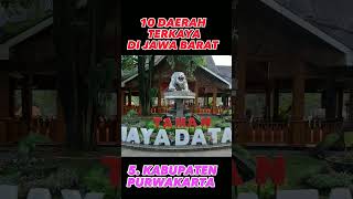 DAERAH TERKAYA DI JAWA BARAT. #jawabarat #bandung #karawang #cimahi