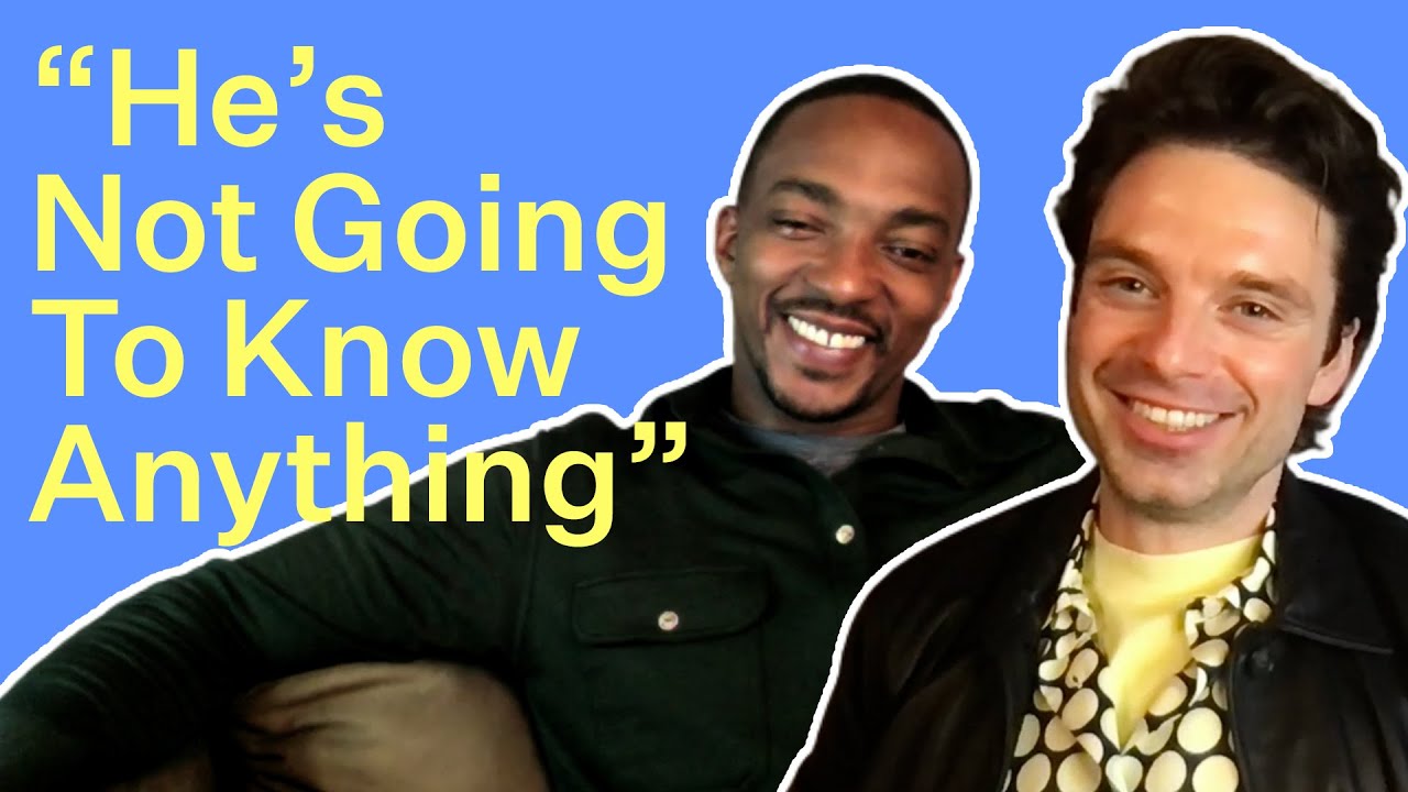 Sebastian Stan & Anthony Mackie Test Their IRL Friendship | Bustle