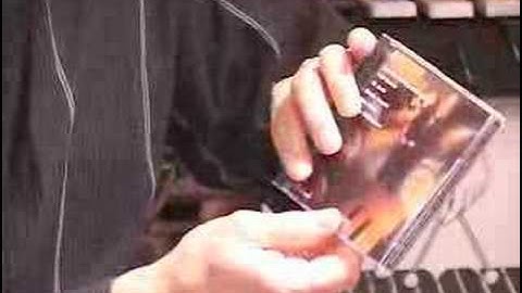 How To Open A Shrink-Wrapped CD box in Seconds!