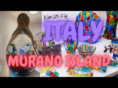 Murano Italy | Murano Glass Factory Tour, A One Day Trip From Venice Italy to Murano Island