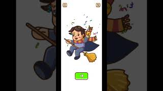 DOP: Draw one line color puzzle Level 31 to 40 Android-iOS Walkthrough screenshot 5