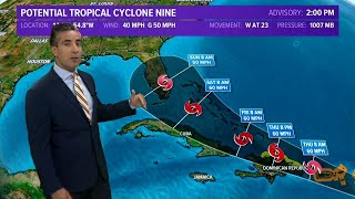 Tropics Update: Tropical Storm Isaias seems imminent