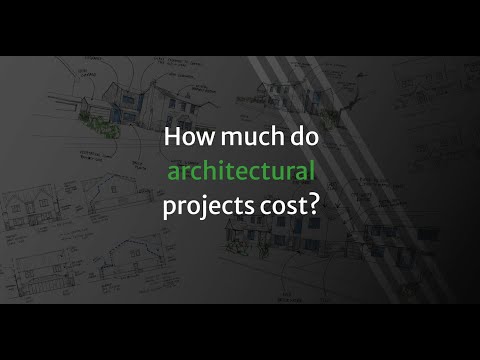 How much do architectural projects cost?