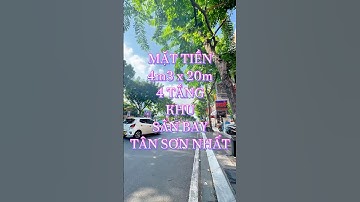 Tòa nhà mặt tiền đường Trường Sơn phường 4 quận Tân Bình ngay sân bay#nhamatpho #nhamattien #shorts