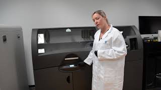 Konica Minolta Projet 660 Prepare the build chamber