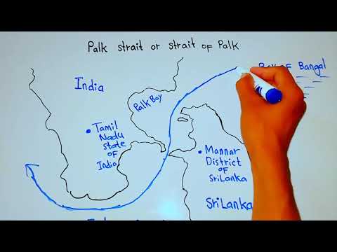 Video: Strait of Polk - txoj kev dej ntawm Is Nrias teb thiab Sri Lanka