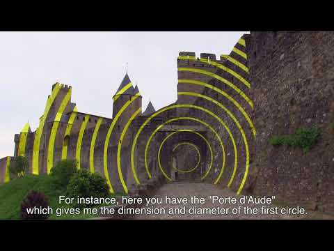 IN SITU 2018 - Felice Varini - cité de Carcassonne