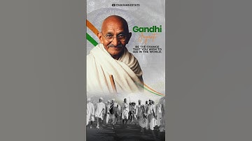 Happy Gandhi Jayanti 2025 | Remembering Mahatma Gandhi | Truth, Peace & Non-Violence