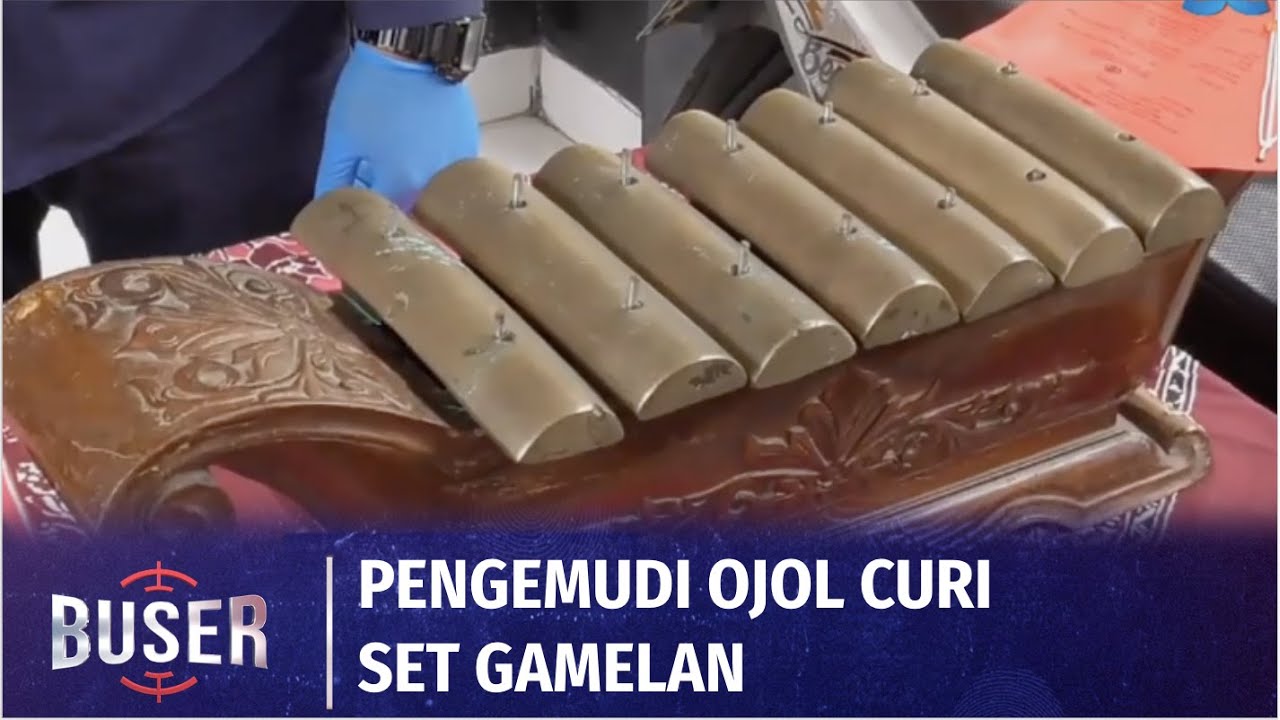 Pengemudi Ojol Curi Tiga Set Gamelan Senilai Rp1,3 Miliar Lalu Dijual Cuma Rp6 Juta | Buser