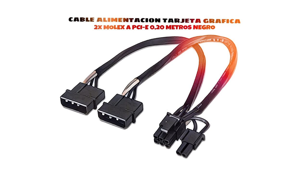 Alimentatore PC Gaming Cavo Alimentazione 4 Pin Molex A 8 Pin PCI-E Per Scheda Grafica - Adattatore Di Potenza Cavo Pcie 8 Pin Gpu - Foto 6