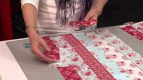 Piano Keys Border for a Quilt with Valerie Nesbitt (Taster Video)