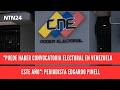 Periodista Edgardo Pinell: "Puede haber convocatoria electoral en Venezuela este año"
