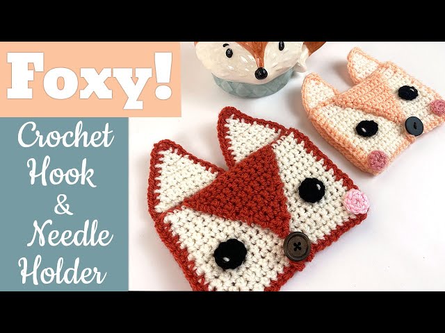 How to make crochet hook case holder wallet tutorial for beginners - Happy  Crochet Club 
