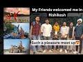 My friends welcomed me in rishikesh  such a pleasure meet up   ramraj srvlog1819