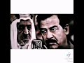 تصميم الملك فيصل و صدام حسين