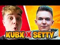 Kubx x Setty w Fortnite😱