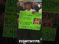 David Benavidez FAN MOCKS Canelo as he ARRIVES for Jaime Munguia FIGHT WEEK