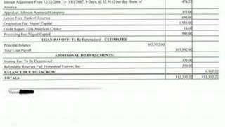 Estimated Closing Statement