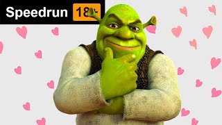 Shrek (fanart) Google Speedrun