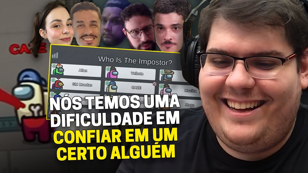 CASIMIRO PERDE A LINHA NO AMONG US COM OS ESQUISITOS | Cortes do Casimito