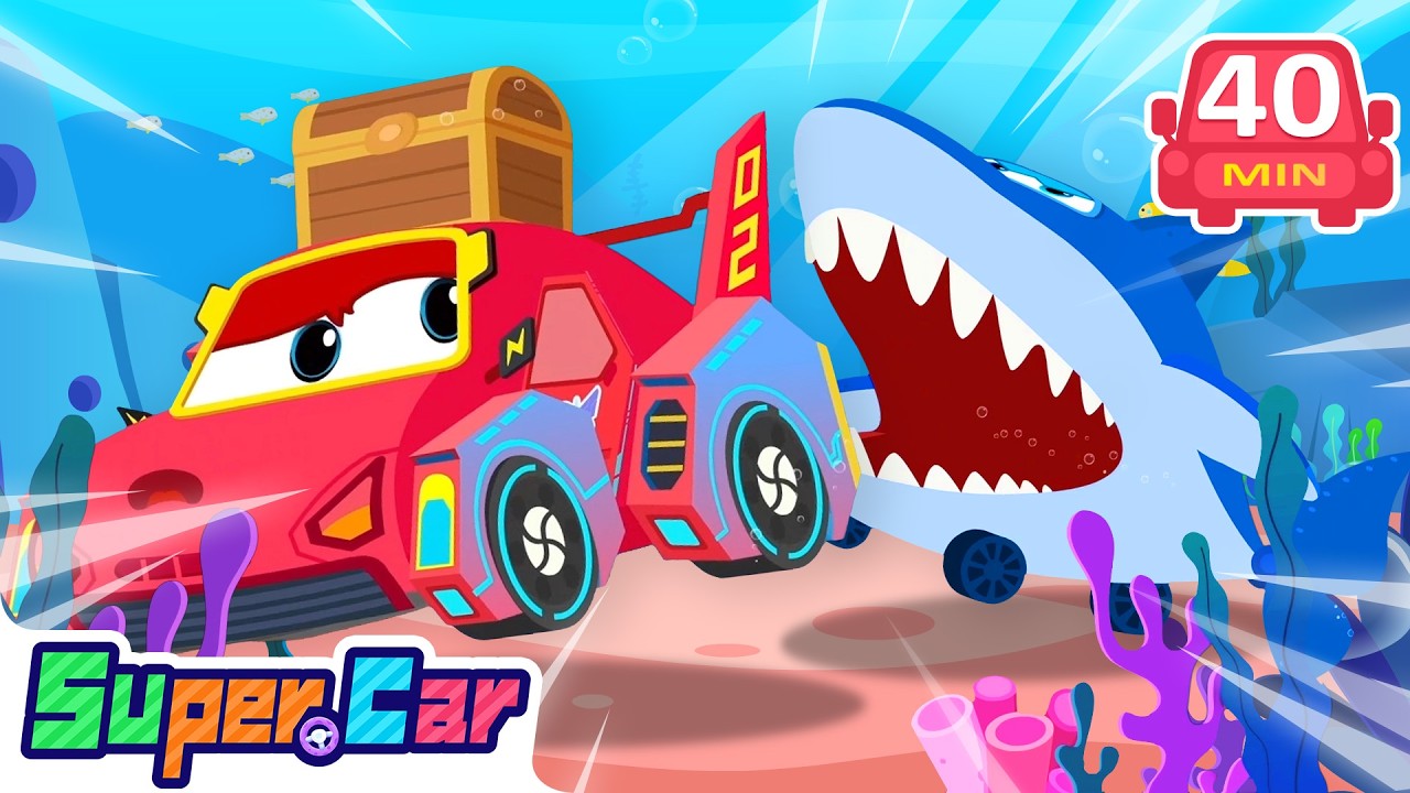 海底尋寶 🌊💎🚗｜深海藏著什麼祕密？｜冒險精神 🌟｜合作探索 🤝｜兒童動畫 🎥｜超級汽車