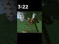 Minecraft Speedrun: Getting a Bucket of Salmon (World Record?)