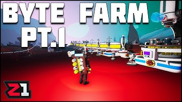 Setting Up the BYTE Farm Part 1! Astroneer Wanderer Update | Z1 Gaming