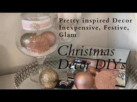 Como DIY para o Natal - Barato, festiva, Glamorous DIYs - Parte 2