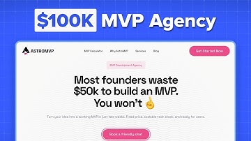 How to launch a 100k/mo MVP Agency (no coding)