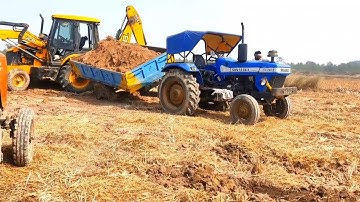 jcb3dx eco machine backhoe amazing tractor loading fornt bucket khudai #jcb #jcbvideo #trending
