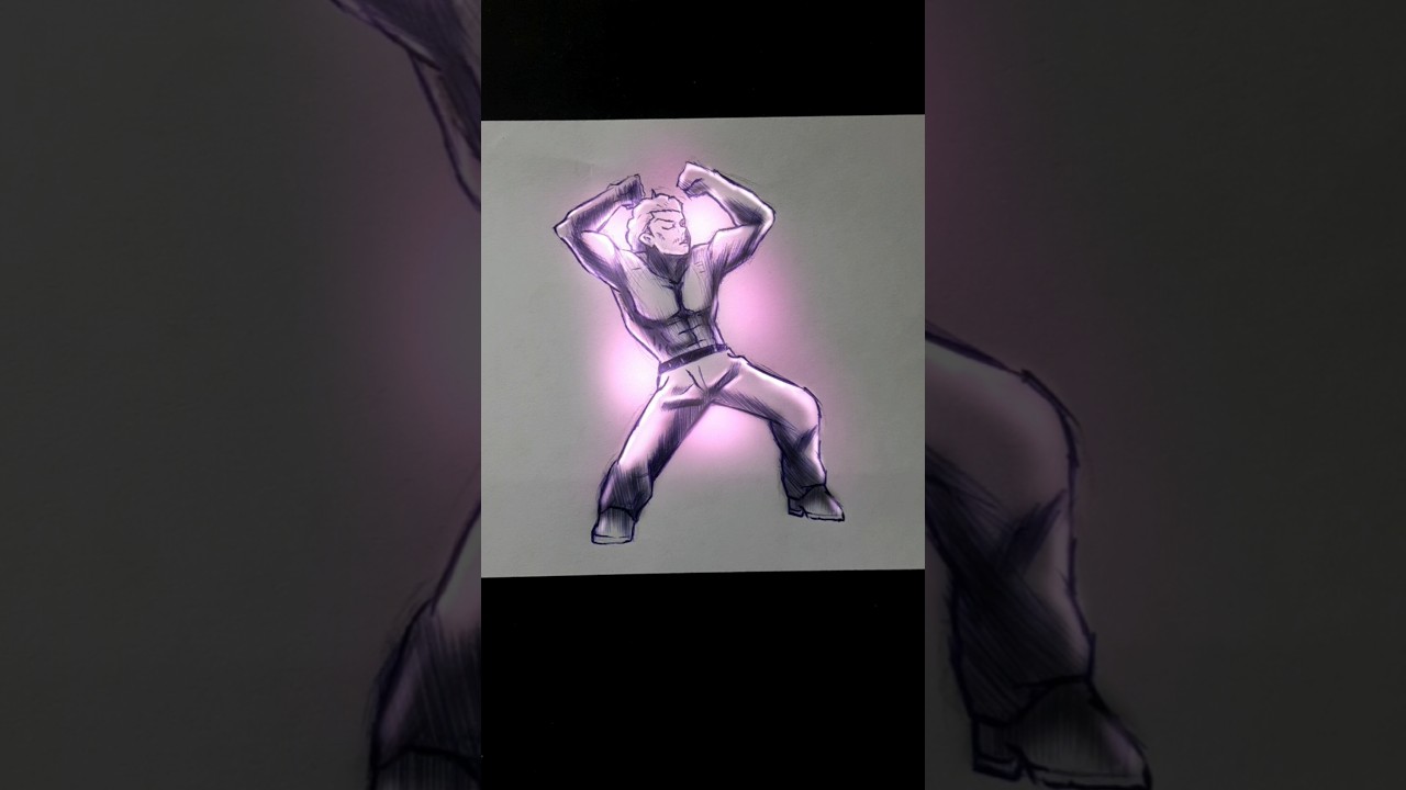 Hikari Dance Pen sketch 