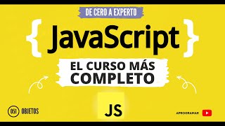 Aprogramar con JavaScript - 51 Objetos