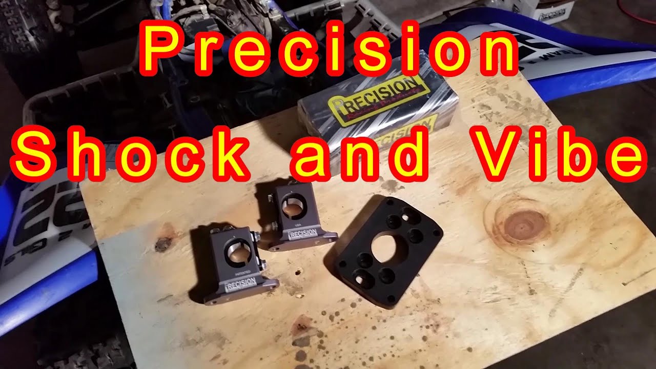 Installing a Precision Shock and Vibe handlebar clamp setup YouTube
