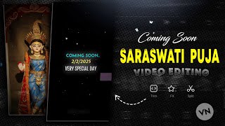 Coming Soon Saraswati Puja Special Video Editing In Vn App Saraswati Puja Video Editing