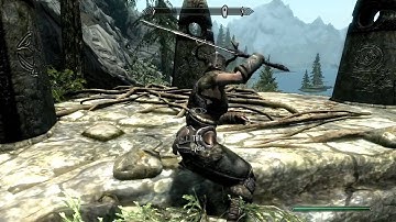 Skyrim - Sneak skill leveling trick/bug