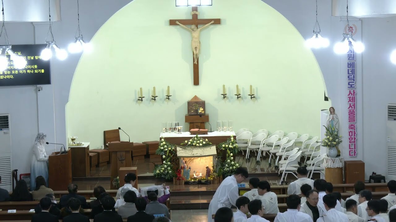 2026 고성성당 첫미사